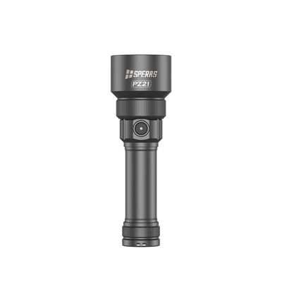Lampe torche PZ21 ZOOM rechargeable, 2700 lumens, 900 mètres NOIR SPERAS PZ21-SP 13