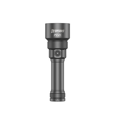 Lampe torche PZ21 ZOOM rechargeable, 2700 lumens, 900 mètres NOIR SPERAS PZ21-SP 14