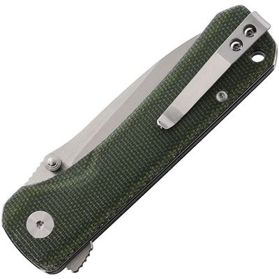 Couteau pliant HAWK lame lisse VERT QSP QS131-H 2