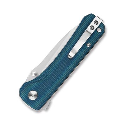 Couteau pliant HAWK lame lisse BLEU QSP QS131-I 2