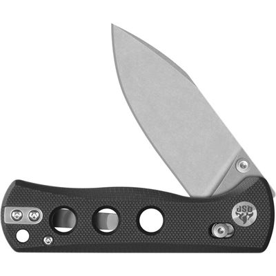 Couteau pliant CANARY Glyde lame lisse NOIR QSP QS150GL-A1 4