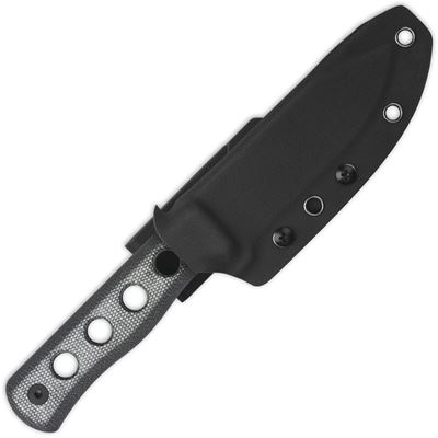 Couteau CANARY à lame fixe NOIR QSP QS155-B2 4