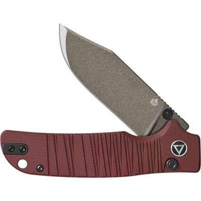 Couteau pliant KALI Champagne lame lisse ROUGE QSP QS159-A2 4