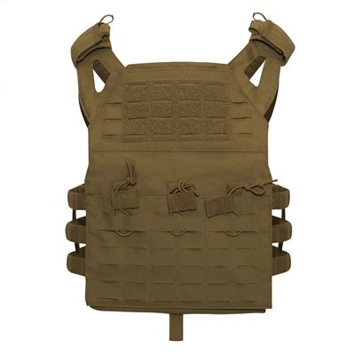 Gilet LASER CUT MOLLE porte-plaques léger COYOTE BROWN ROTHCO 1528 3