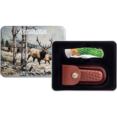 Couteau pliant REMINGTON ROCKY MOUNTAIN dans un coffret cadeau