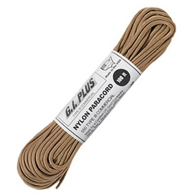 Cordon PARACORD nylon 550LB ø 4 mm / 30 m TAN
