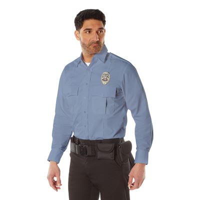 Chemise POLICIE ET SÉCURITÉ manches longues BLEU CLAIR ROTHCO 30010 2