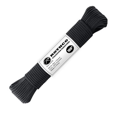 Cordon PARACORD polyester 550LB ø 4 mm / 30 m NOIR
