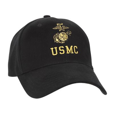 Casquette USMC baseball NOIRE ROTHCO 5327 2