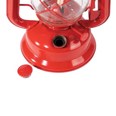 Lampe à pétrole 30 cm ROUGE ROTHCO 740 3