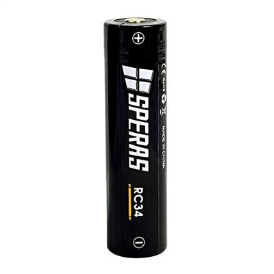 Batterie rechargeable RC34 3400 mAh USB-C type 18650 SPERAS RC34-SP 2