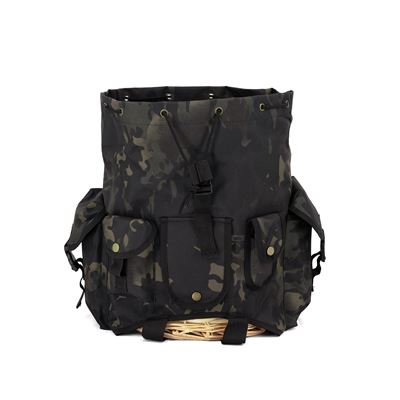 Sac à dos NŮŠE pour champignons avec doublure en osier BTP BLACK Military Goods RD25Z 3
