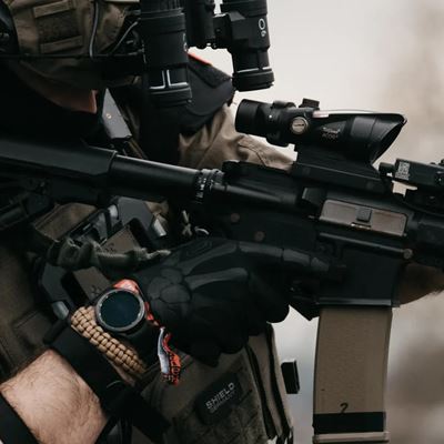 Gants tactiques REAPER NOIRS TACLAB TTRP-DRK 5