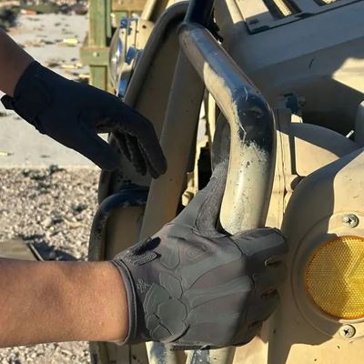 Gants tactiques REAPER WOLF GRAY TACLAB TTRP-WGY 2