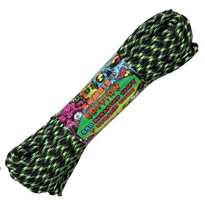 Cordon PARACORD nylon 550LB ø 4 mm / 30 m Decay Zombie