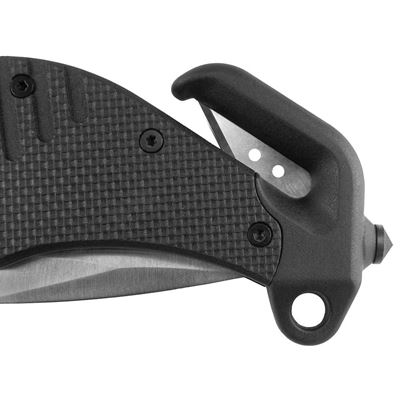Couteau pliant ZÁCHRANÁŘ avec lame combinée NOIR ESP RK-01-S 3