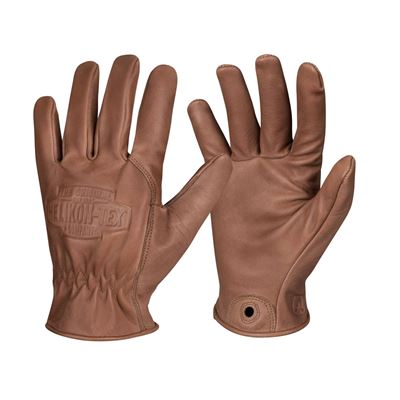 Gants LUMBER en cuir MARRON