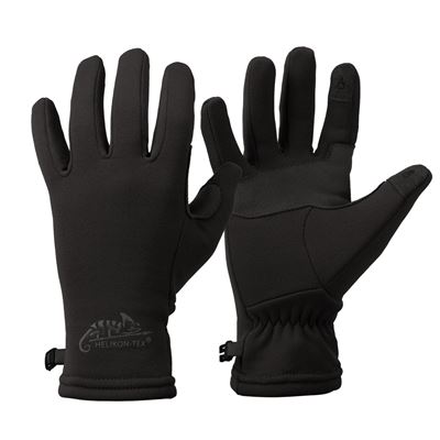 Gants TRACKER OUTBACK en cuir synthétique NOIR