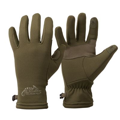 Gants TRACKER OUTBACK en cuir synthétique OLIVE GREEN