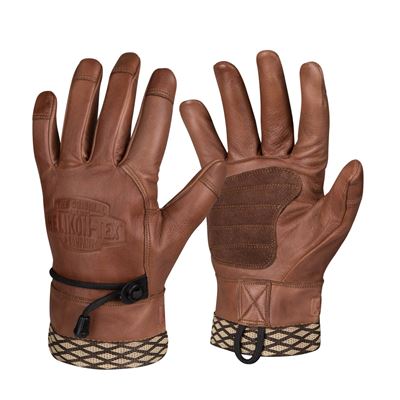 Gants WOODCRAFTER en cuir MARRON