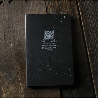 Bloc relié résistant à l'eau FIELD-FLEX NOIR RITE IN THE RAIN RR-774 3