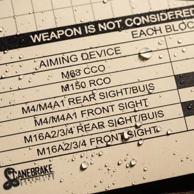 Cible imperméable TRUE-MOA, MULTIPURPOSE à 25 mètres RITE IN THE RAIN RR-9129 3