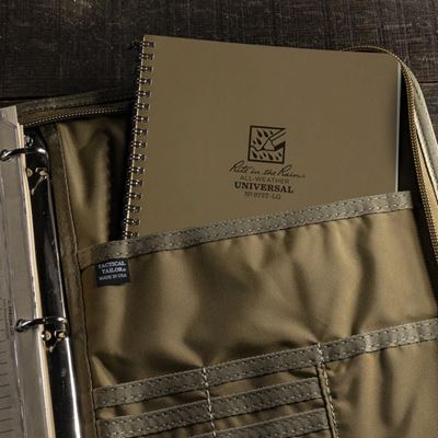 Bloc spiralé résistant à l'eau Universal LARGE 6 5/8"x 8 1/2" DESERT RITE IN THE RAIN RR-973T-LG 5