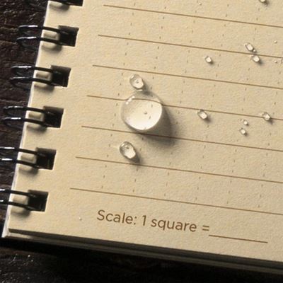 Bloc spiralé résistant à l'eau Universal LARGE 6 5/8"x 8 1/2" DESERT RITE IN THE RAIN RR-973T-LG 4