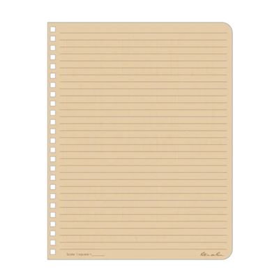 Bloc spiralé résistant à l'eau Universal LARGE 6 5/8"x 8 1/2" DESERT RITE IN THE RAIN RR-973T-LG 3