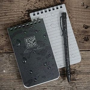 Bloc-notes imperméable TOP-SPIRAL 3x5" petit format Night Hawk Camo RITE IN THE RAIN RR-NHC35 3