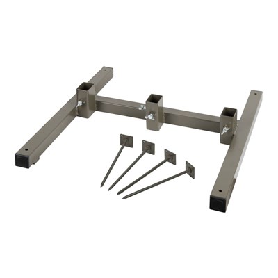Support pliable en acier pour cibles légères BROWN GREY