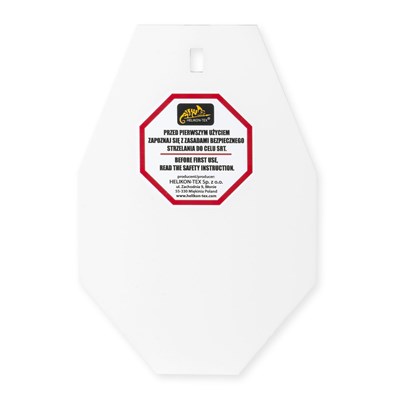 Cible en acier SRT SMALL ALPHA BLANC