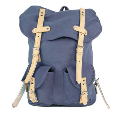 Sac à dos HIKING 15 l avec éléments en cuir BLEU ESSL - original RU131-BL 3