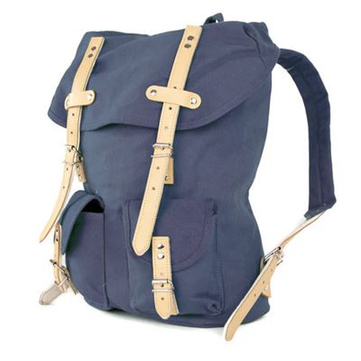 Sac à dos HIKING 15 l avec éléments en cuir BLEU ESSL - original RU131-BL 7