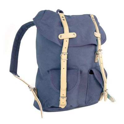 Sac à dos HIKING 15 l avec éléments en cuir BLEU ESSL - original RU131-BL 6