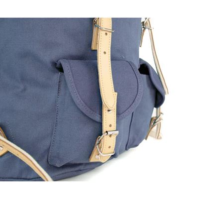 Sac à dos HIKING 15 l avec éléments en cuir BLEU ESSL - original RU131-BL 4