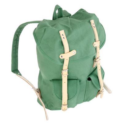 Sac à dos HIKING 15 l avec éléments en cuir VERT ESSL - original RU131-OL 8
