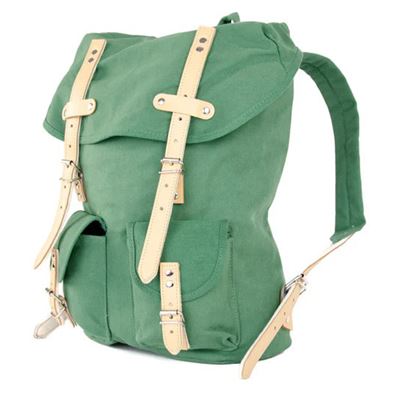 Sac à dos HIKING 15 l avec éléments en cuir VERT ESSL - original RU131-OL 6