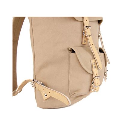 Sac à dos HIKING 15 l avec éléments en cuir KHAKI ESSL - original RU131KHA 11