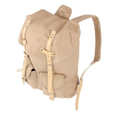Sac à dos HIKING 15 l avec éléments en cuir KHAKI ESSL - original RU131KHA 4