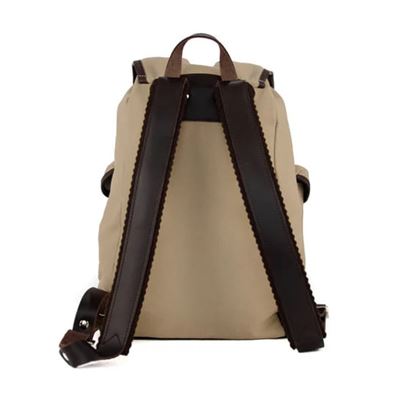 Sac à dos TRUCKSACK 14 l avec éléments en cuir KHAKI/MARRON FONCÉ cuir ESSL - original RU135-SA-D 2