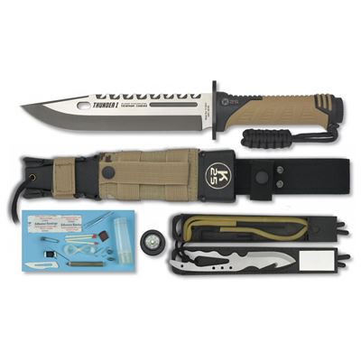 Couteau K25 couteau de survie THUNDER I COYOTE