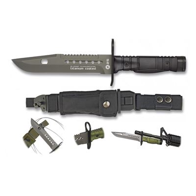 Couteau BAYONET K25 avec étui NOIR