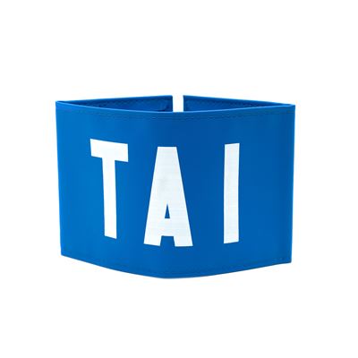 Bandeau sur la manche ČSLA TAI BLEU