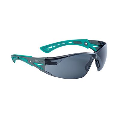 Lunettes de protection RUSH+ SMALL TURQUOISE verres fumés
