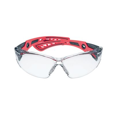 Lunettes de protection RUSH+ SMALL ROUGE TRANSPARENT BOLLE® RUSHPSPSIS 3