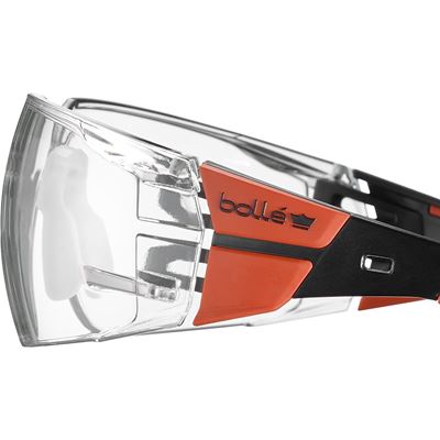 Lunettes de protection RUSH+ 2.0 rouges BOLLE® RUSPMN11E 3