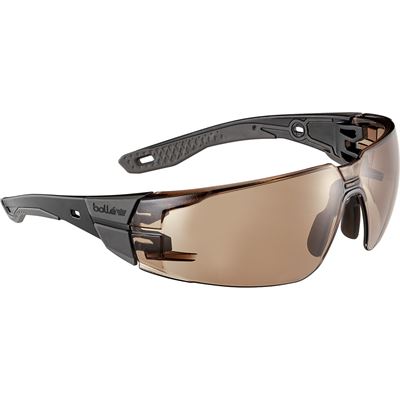 Lunettes de sécurité RUSH+ 2.0 BRONZE verres NOIR taille M/L