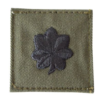 Écusson de grade VELCRO LT. COLONEL VERT