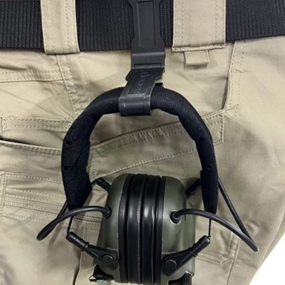 Clip de ceinture en plastique pour écouteurs NOIR EARMOR S08 2